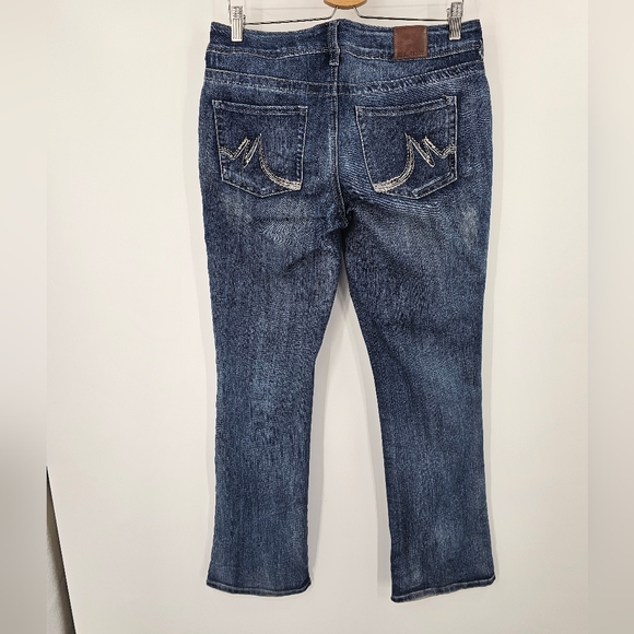 Maurices Straight Leg Blue Jeans Size 10 - Picture 2 of 10